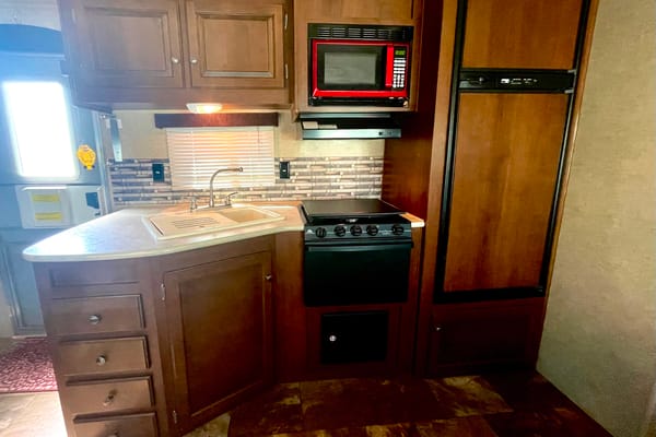 Jeanene 's Jayco JayFlight Bunkhouse Travel Trailer