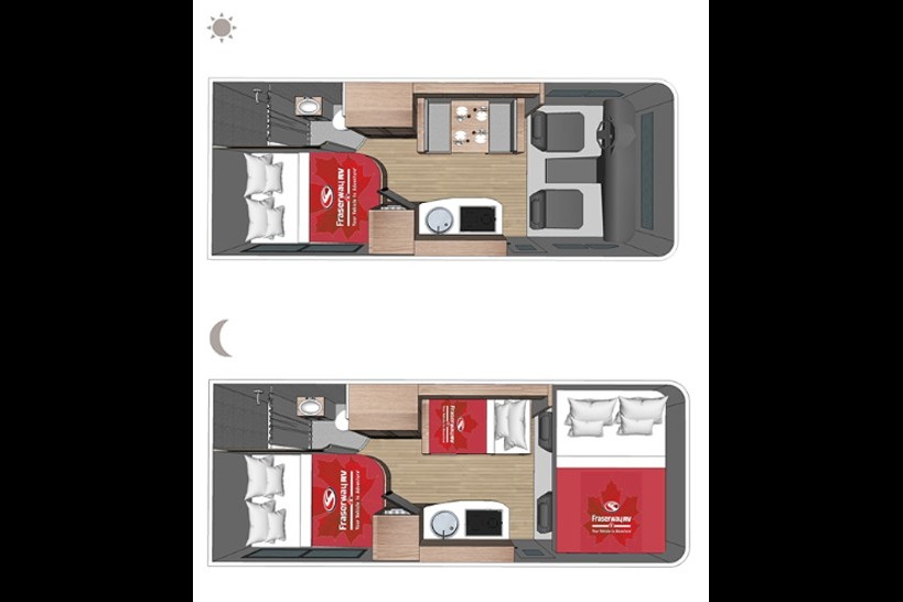 Fleet #C3 Mid-size Class C – Great Value for Families & Friends (Sleeps 3 Adults, 2 Children)