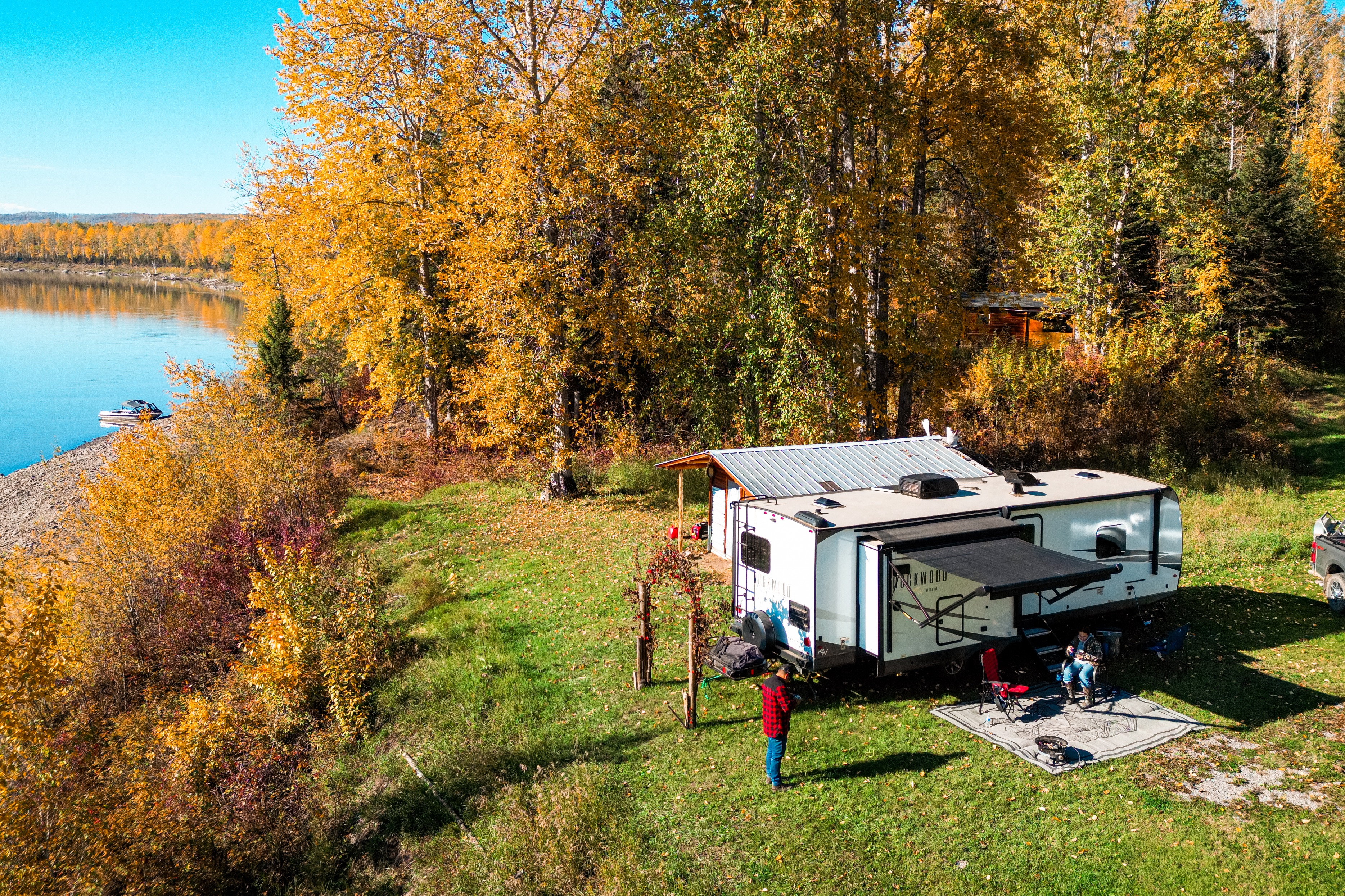 Modern Rockwood Ultra Lite — Fully Equipped, Turn-Key Camping + Paddle Board Add-Ons