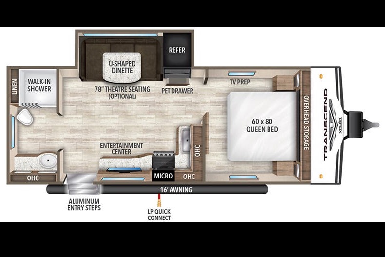 Kristen & Cody’s Grand Design Transcend  Travel Trailer