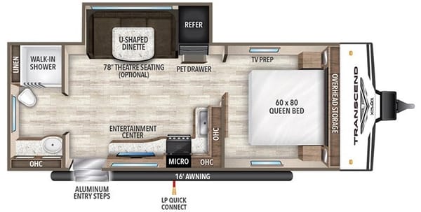 Kristen & Cody’s Grand Design Transcend Travel Trailer
