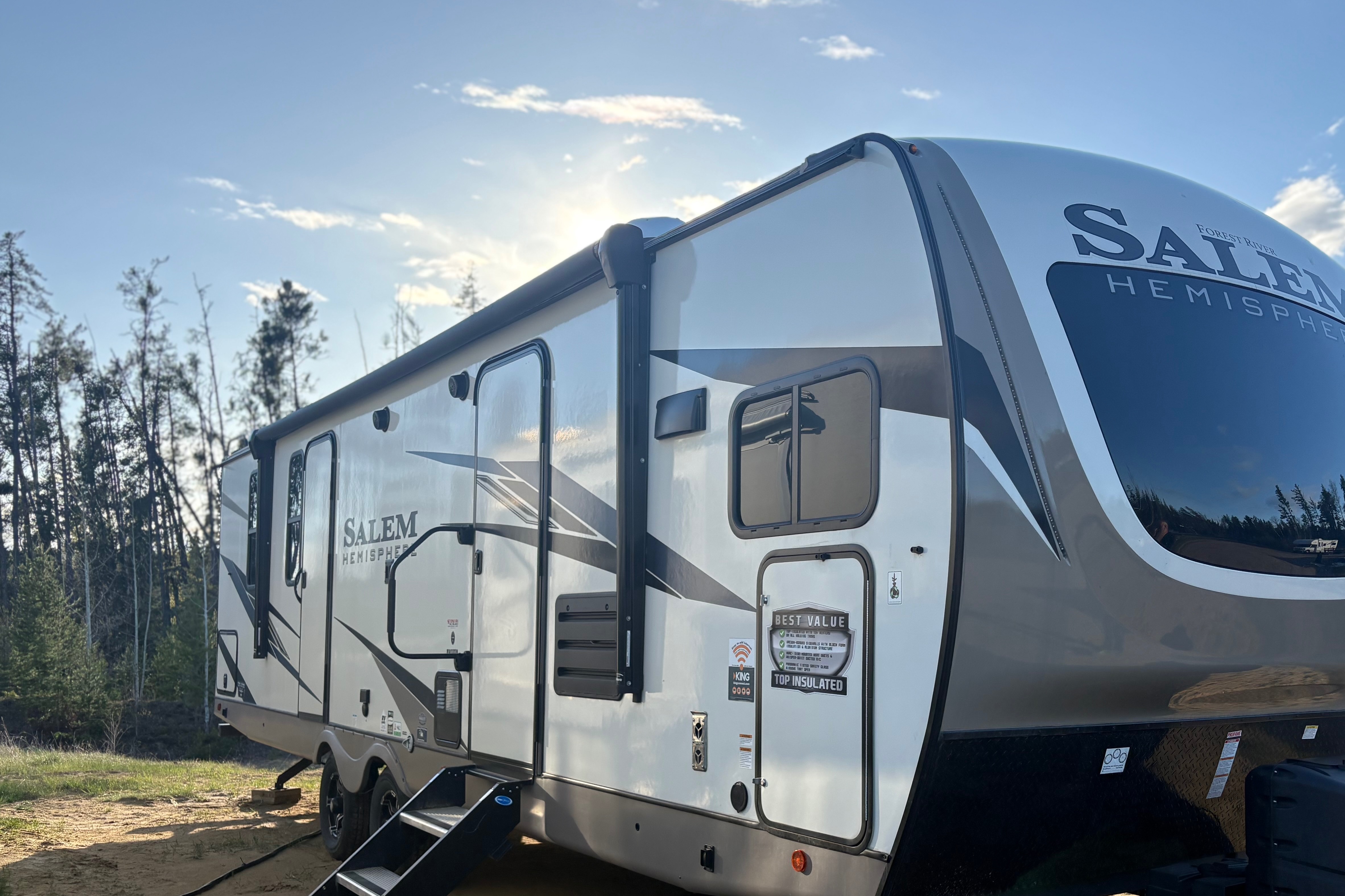 S&J Getaways Forest River Salem Hemisphere Travel Trailer