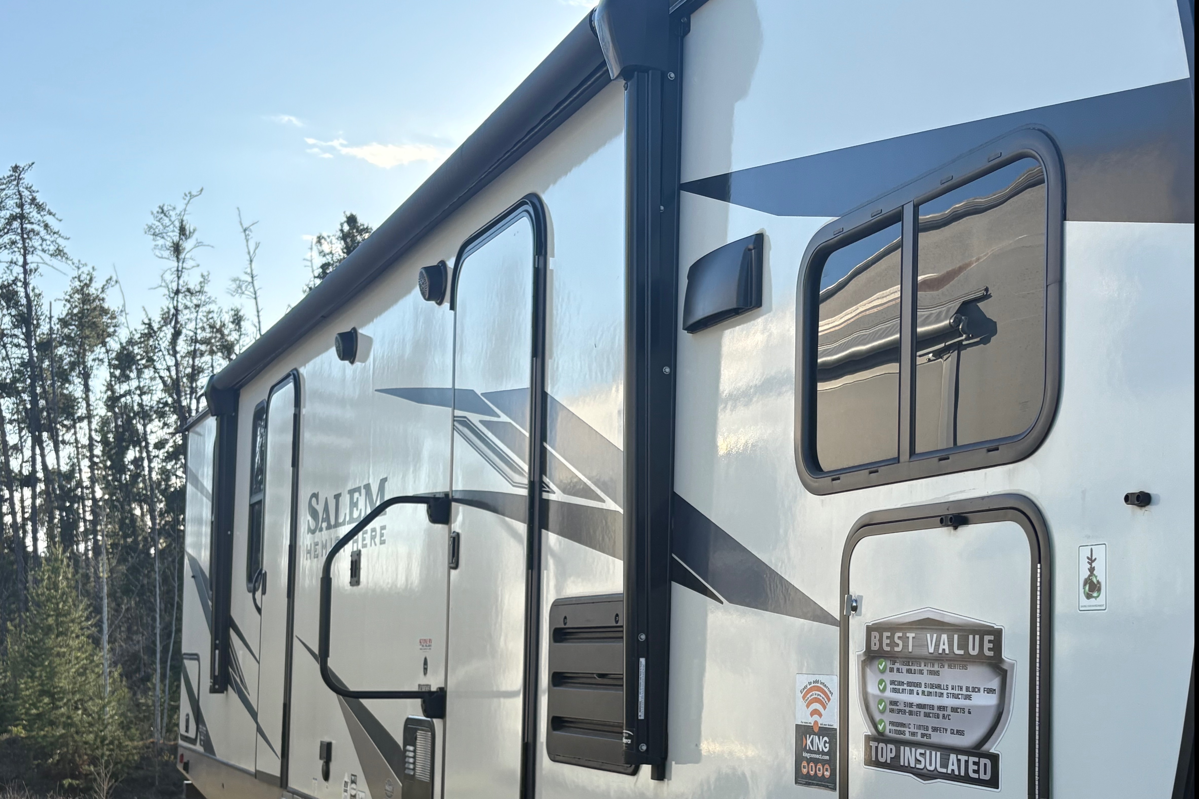 S&J Getaways Forest River Salem Hemisphere Travel Trailer