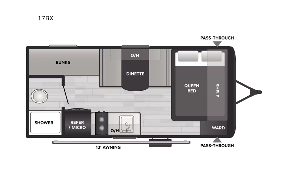 Super-Lightweight 2025 Coleman Light 17BX • Sleeps 5 • Delivery Available • Pet-Friendly