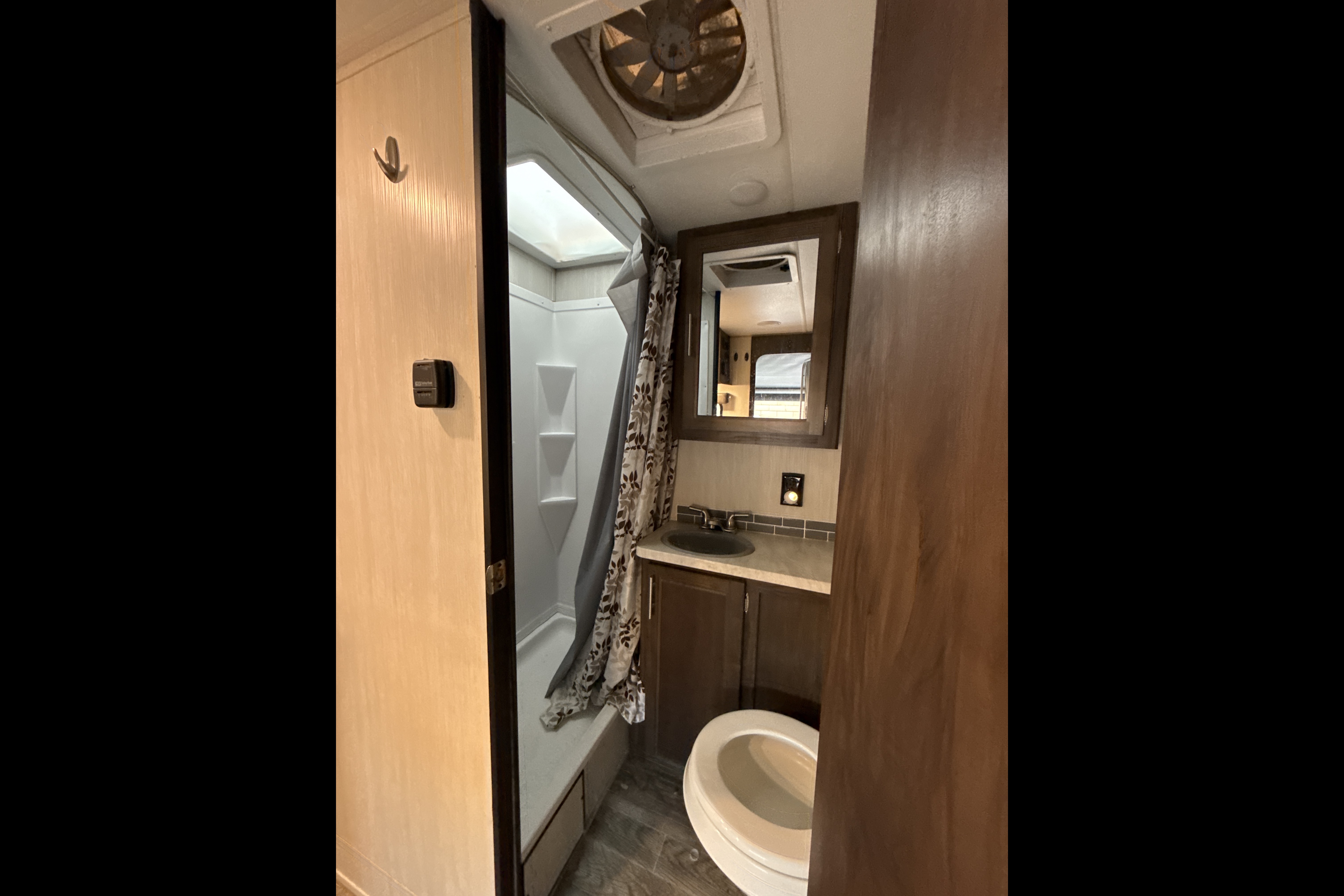 Brooke's Forest River Grey Wolf Fifth Wheel