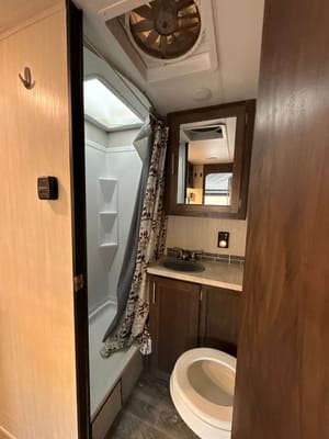 Brooke's Forest River Grey Wolf Fifth Wheel