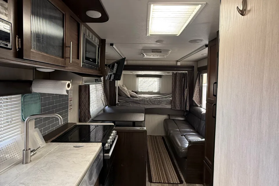 Brooke's Forest River Grey Wolf Fifth Wheel