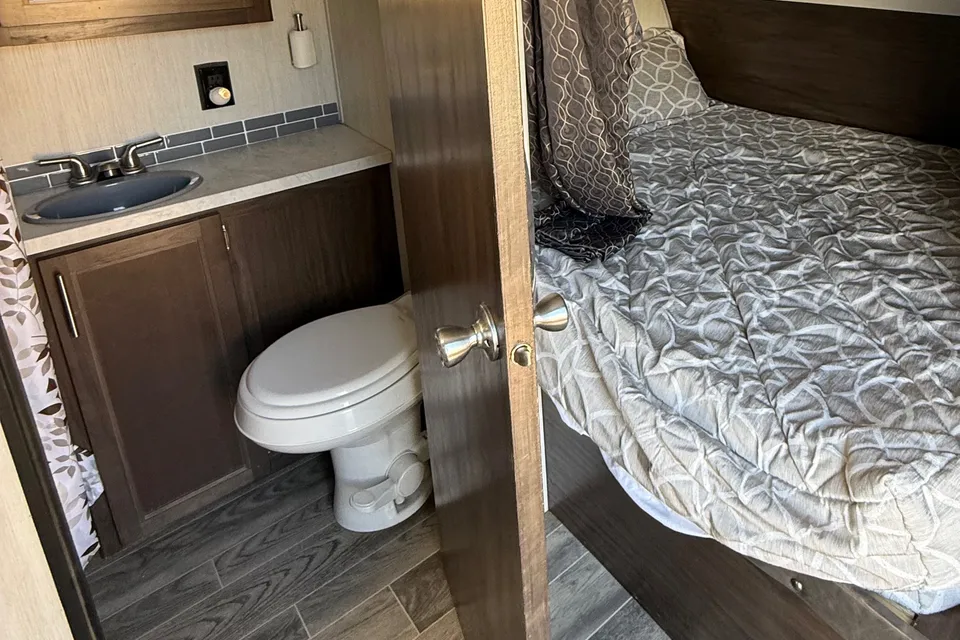 Brooke's Forest River Grey Wolf Fifth Wheel