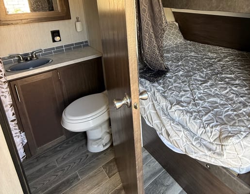Brooke's Forest River Grey Wolf Fifth Wheel