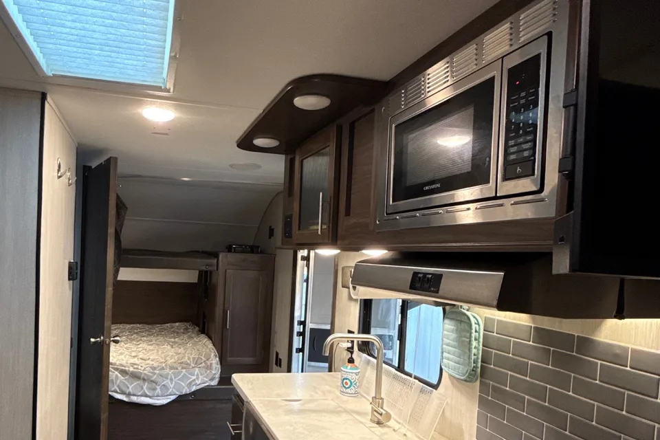 Brooke's Forest River Grey Wolf Fifth Wheel