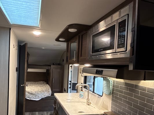 Brooke's Forest River Grey Wolf Fifth Wheel