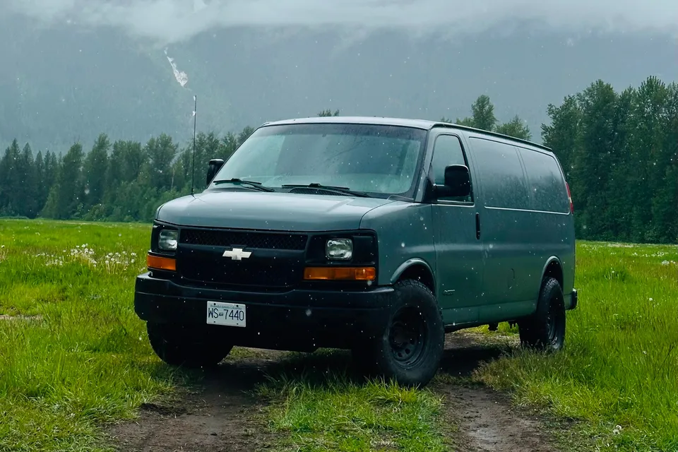 Steve and Martins Chevy Campervan