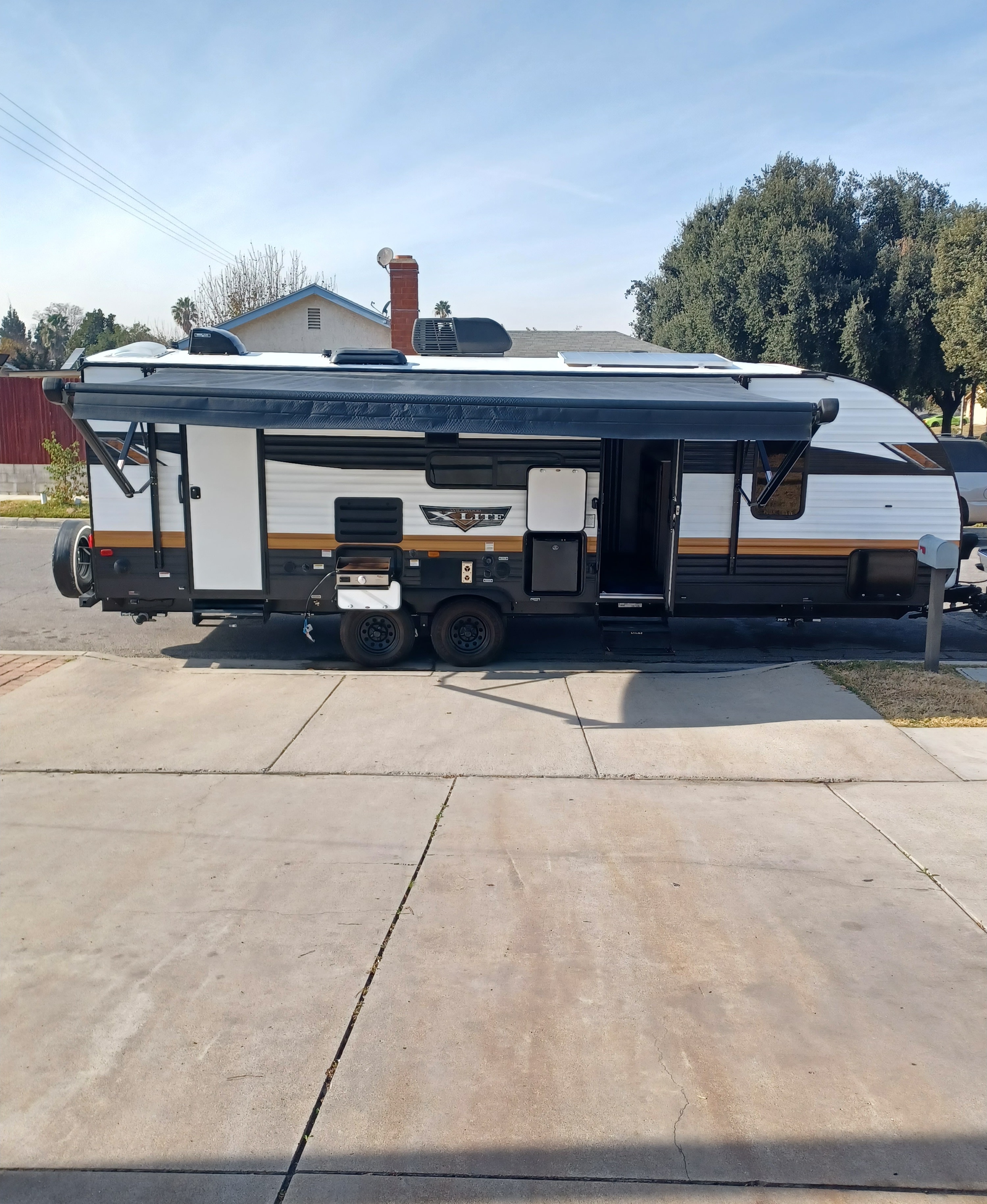 Eddie's Forest River Wildwood x-lite Travel Trailer