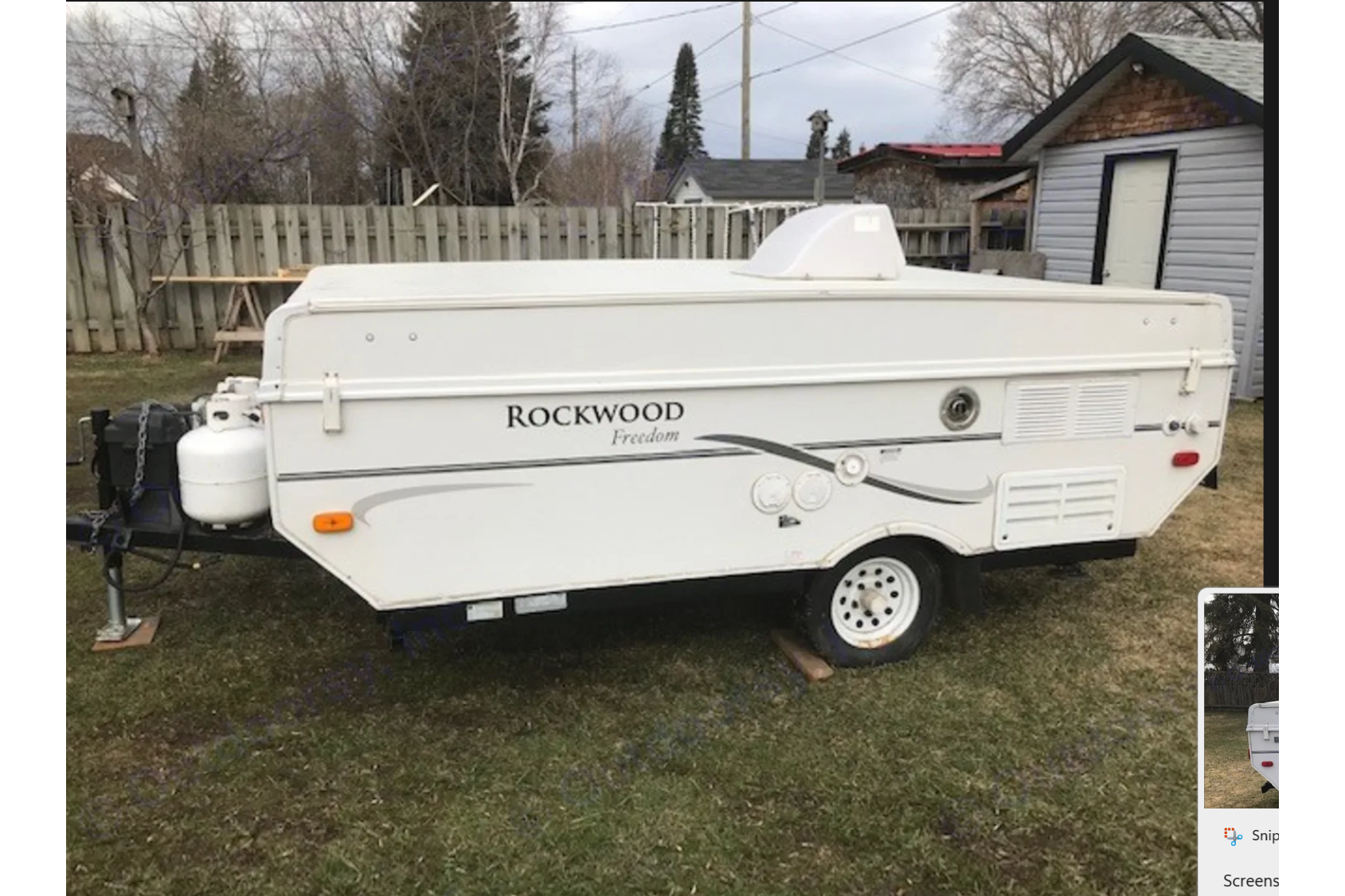 Paul's Forest River Rockwood Freedom Tent Trailer