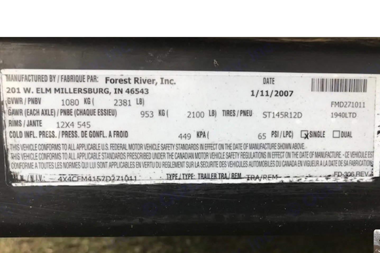 Paul's Forest River Rockwood Freedom Tent Trailer