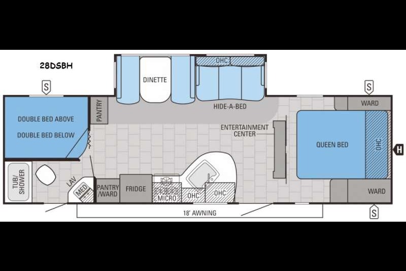 Pleasants Jayco Luxury Bunkhouse Trailer