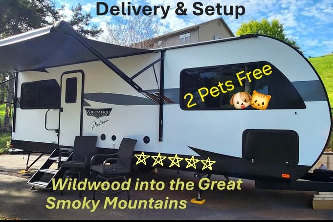 😀BOOK NOW #1: Wildwood into the Smokies - 2 PETS FREE ⭐⭐⭐⭐⭐