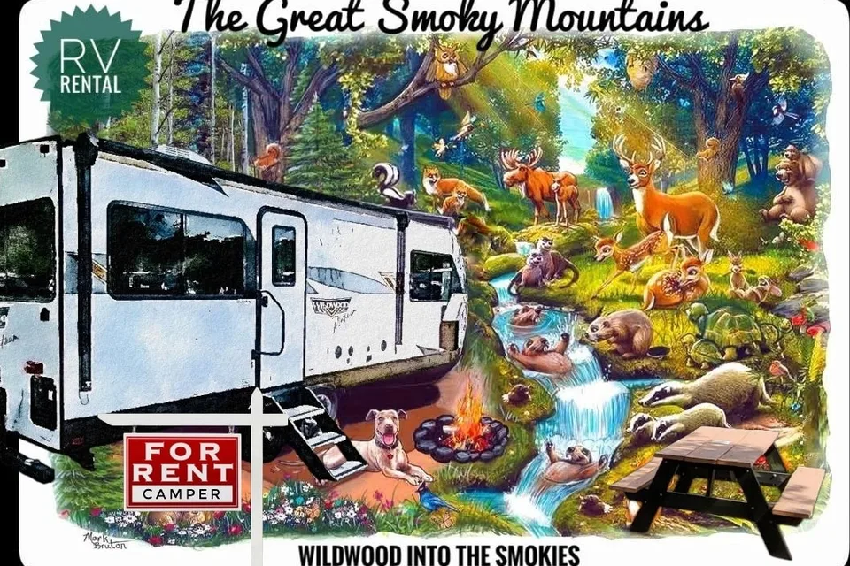 😀BOOK NOW #1: Wildwood into the Smokies - 2 PETS FREE ⭐⭐⭐⭐⭐