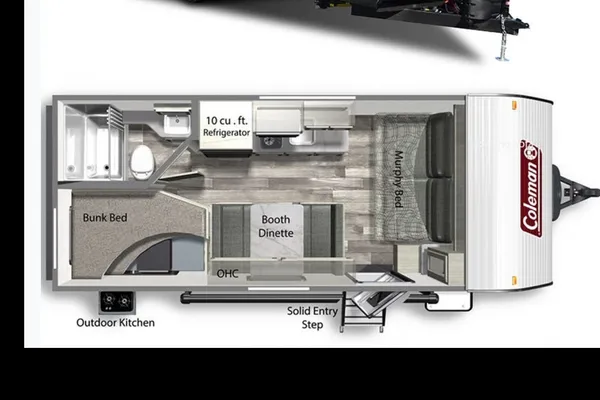 Cozy Keystone Travel Trailer