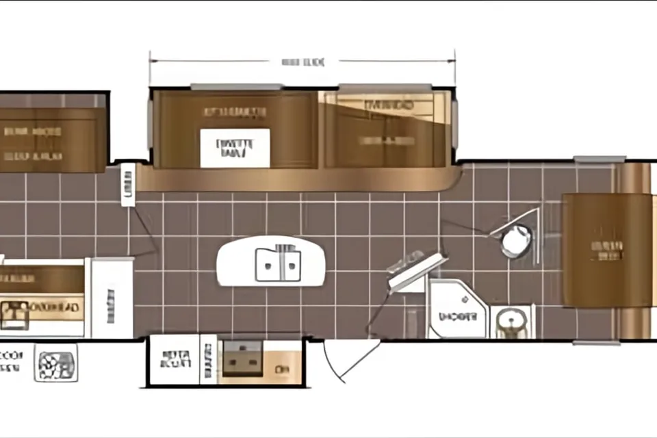 Super Spacious Bunk-House Travel Trailer