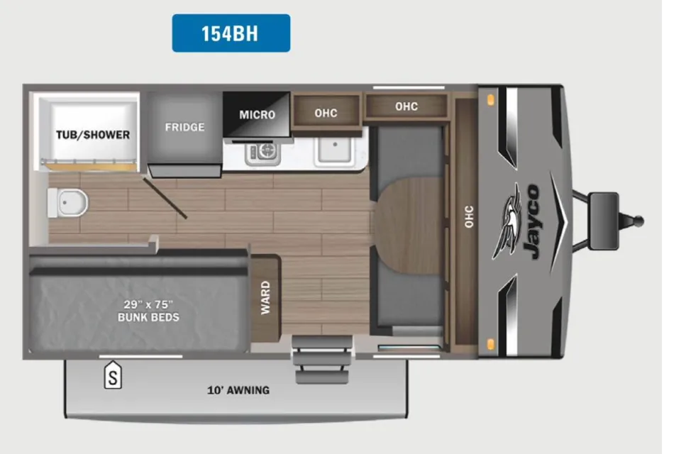 EastVan Fig Baja 154 travel trailer