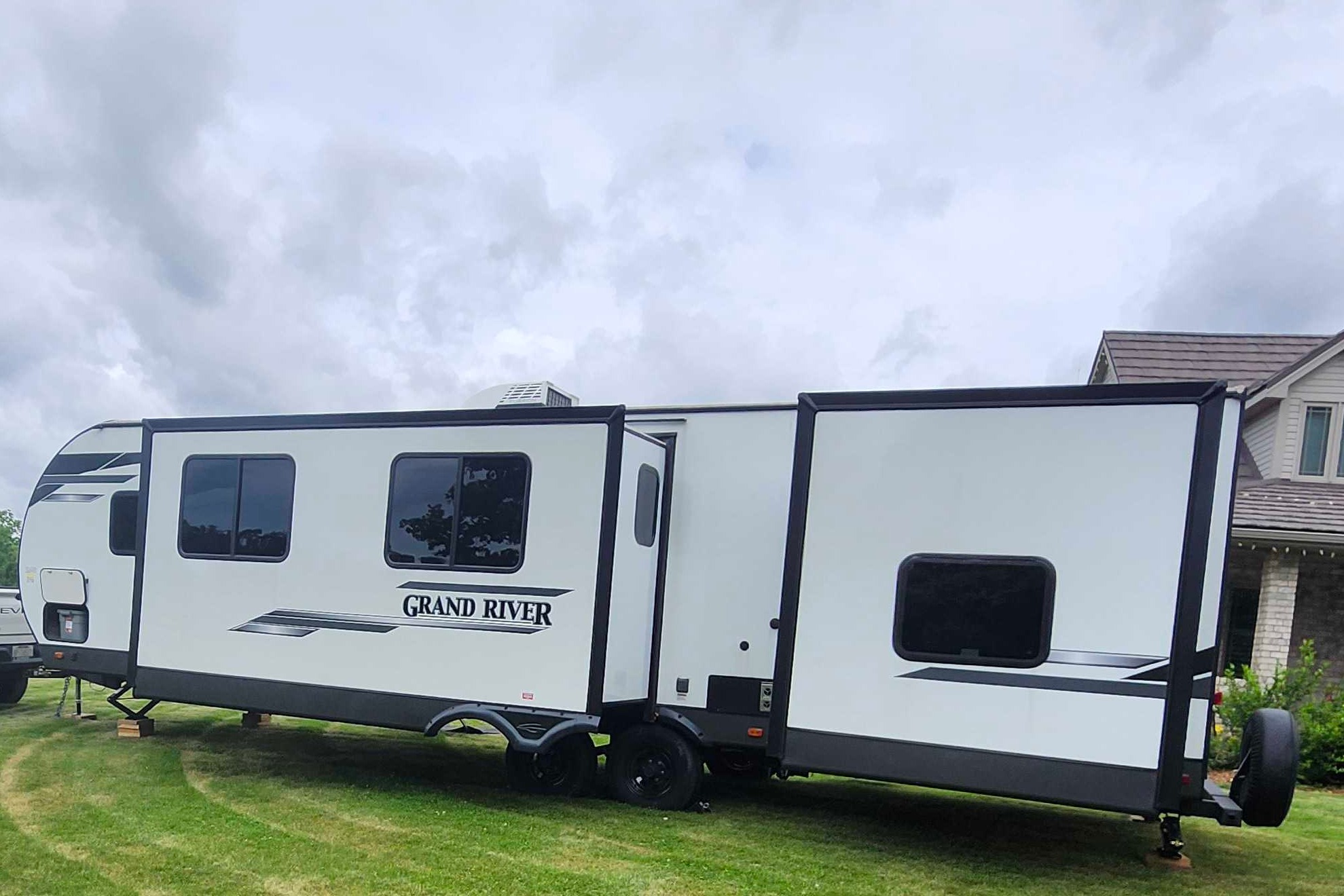 Jeff's Grand River Bunkhouse  Travel Trailer