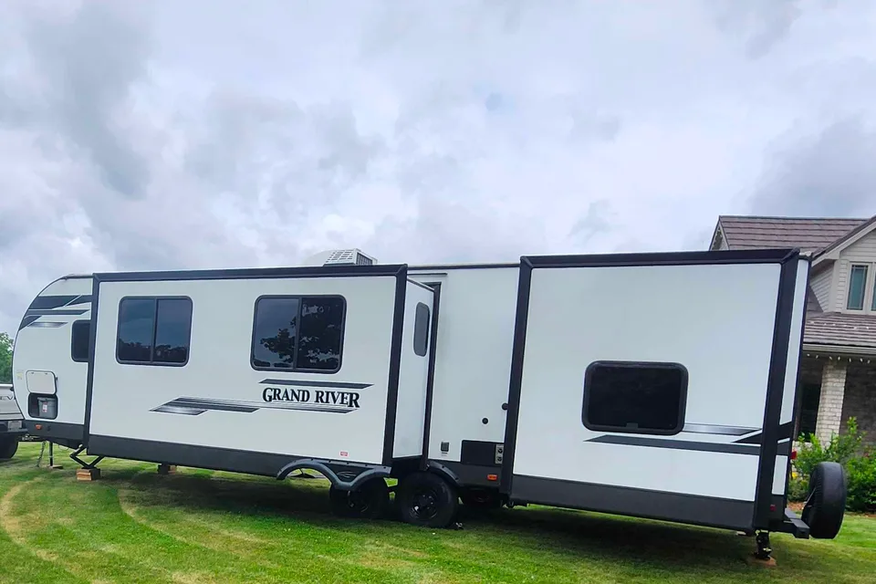 Jeff's Grand River Bunkhouse  Travel Trailer