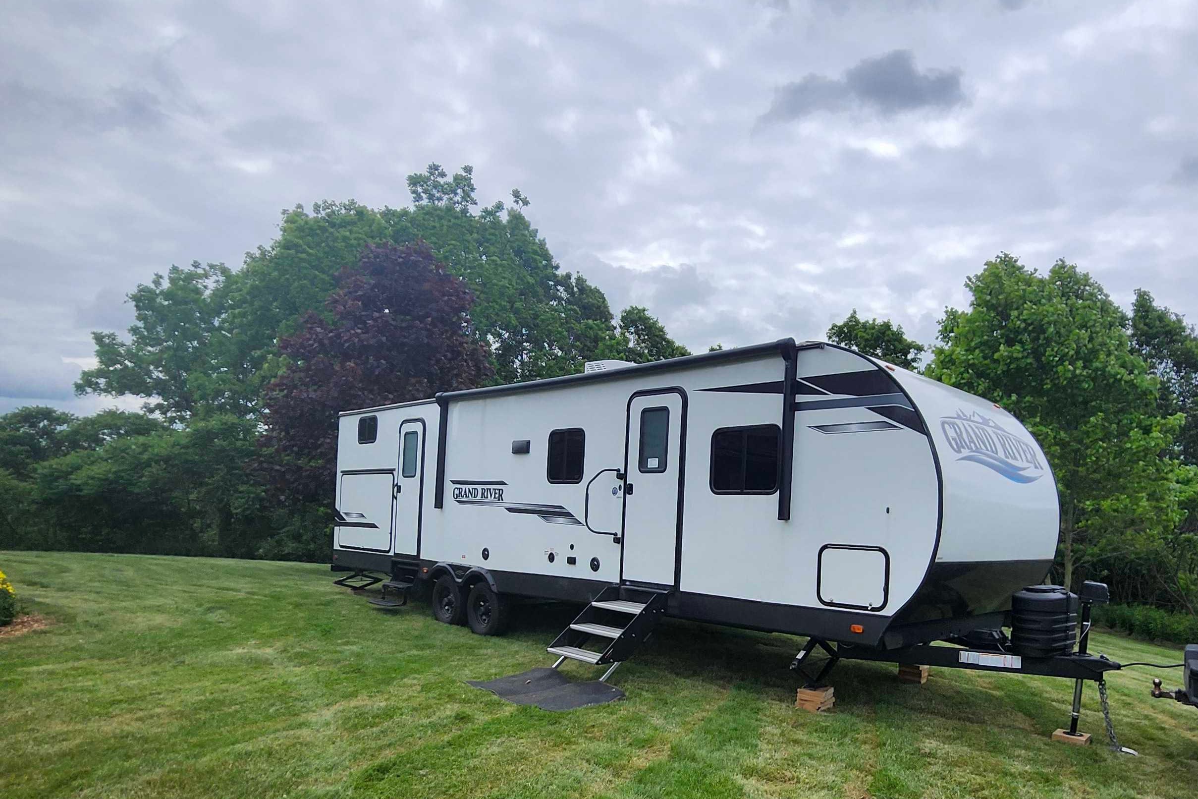Jeff's Grand River Bunkhouse  Travel Trailer