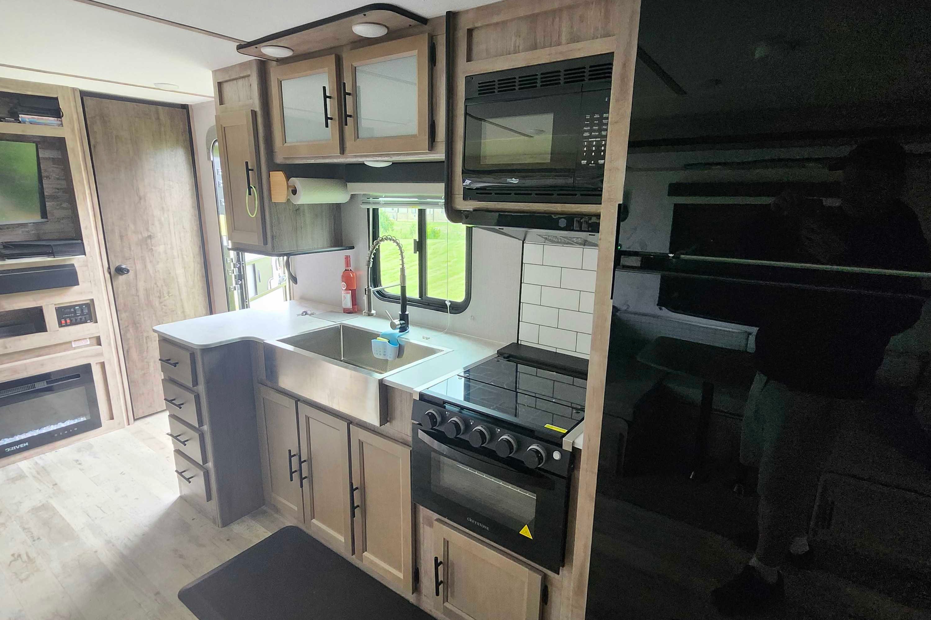 Jeff's Grand River Bunkhouse  Travel Trailer