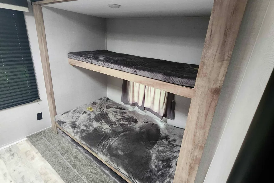 Jeff's Grand River Bunkhouse  Travel Trailer