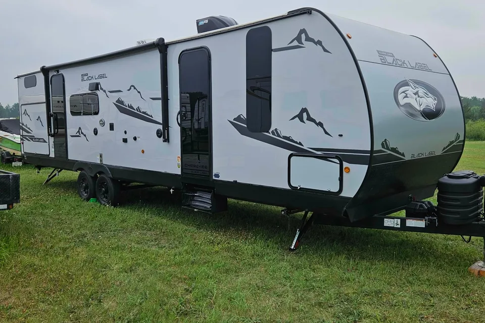 37 Foot Forest River Cherokee Black Label Travel Trailer