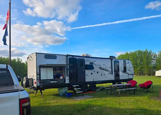 37 Foot Forest River Cherokee Black Label Travel Trailer