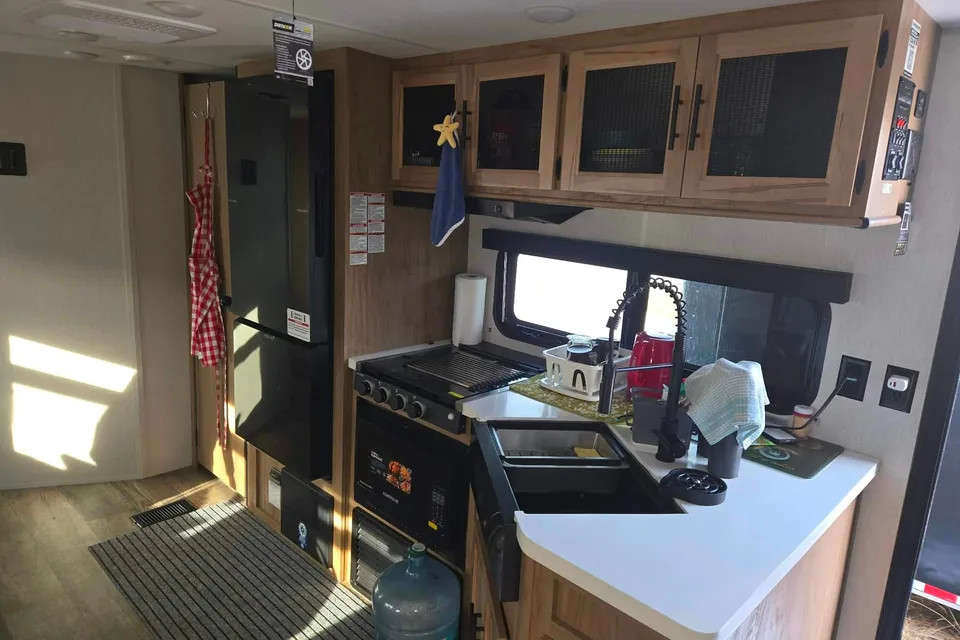 37 Foot Forest River Cherokee Black Label Travel Trailer