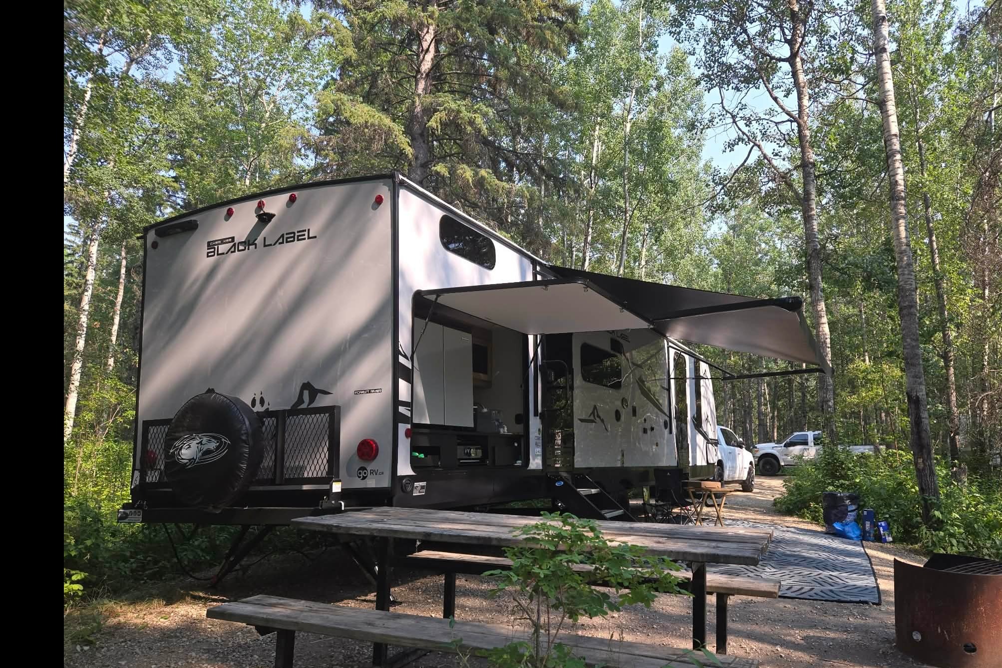 37 Foot Forest River Cherokee Black Label Travel Trailer