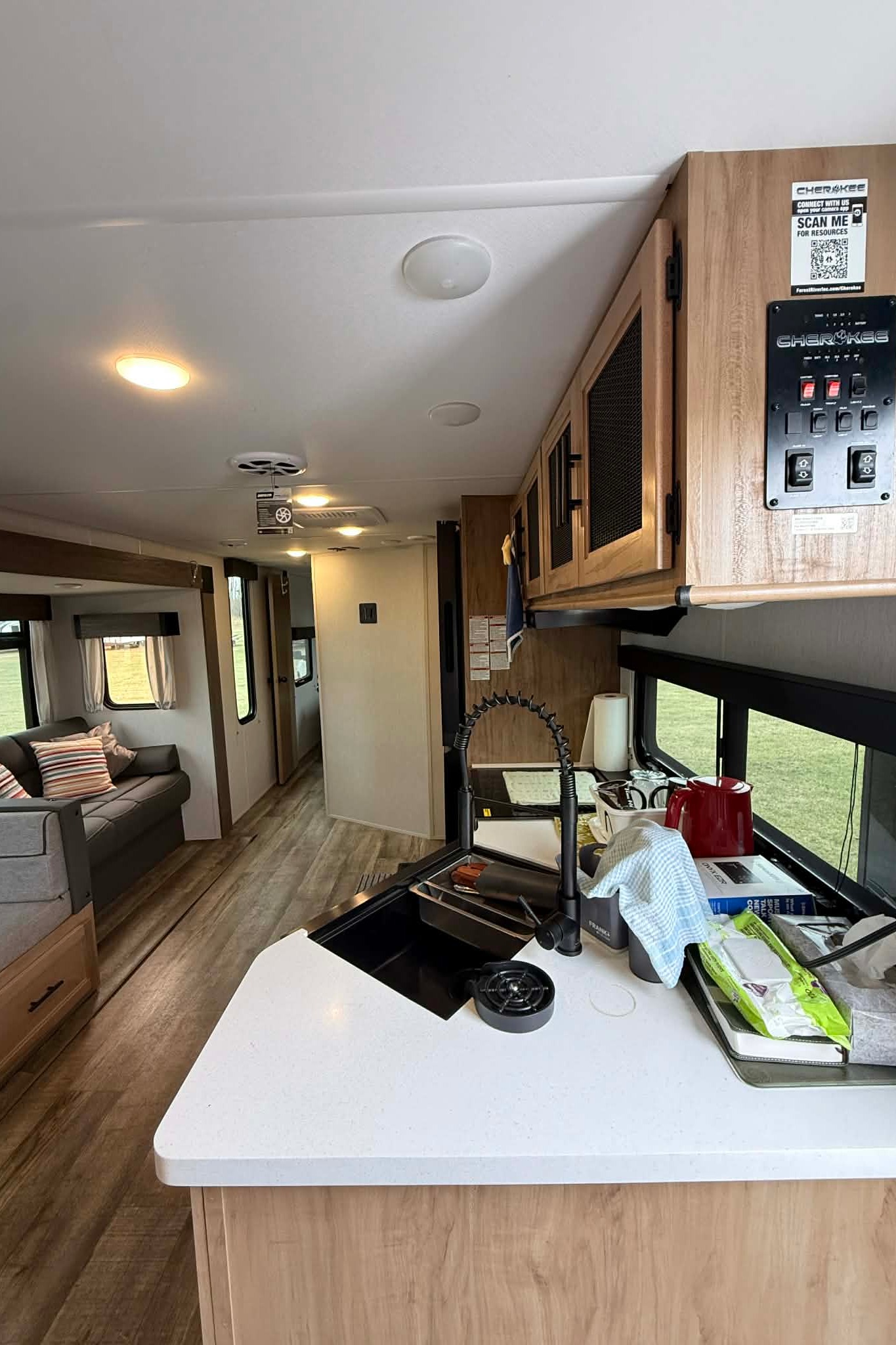 37 Foot Forest River Cherokee Black Label Travel Trailer