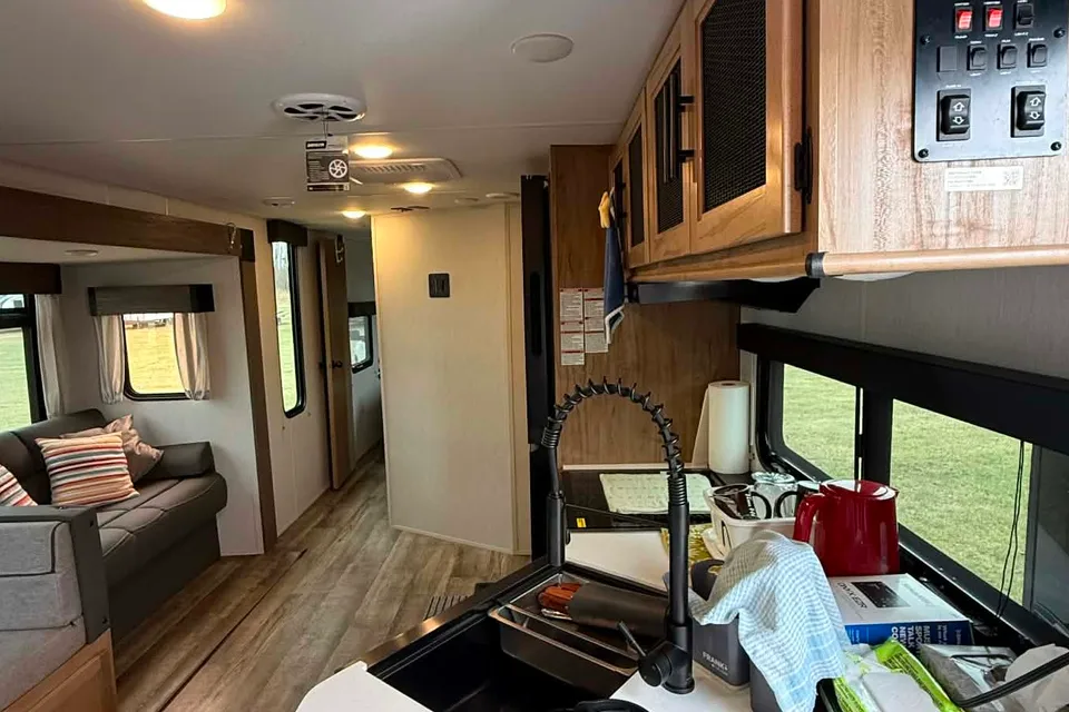 37 Foot Forest River Cherokee Black Label Travel Trailer