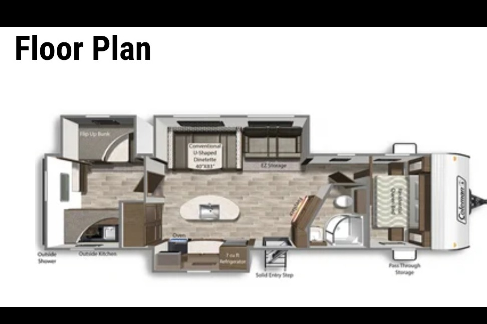 Coleman 337BH Travel Trailer