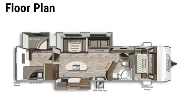 Coleman 337BH Travel Trailer