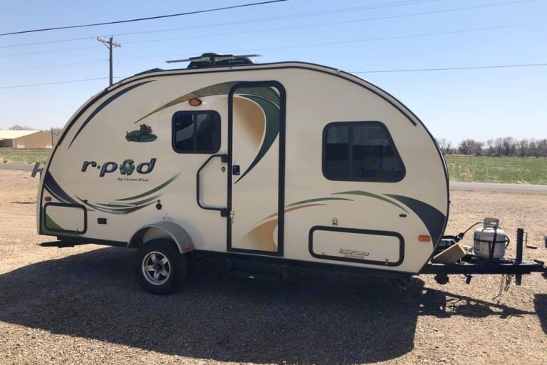 The Pod Pad-Affordable & Easy-to-Tow Forest River R-Pod! Pets/Festivals OK