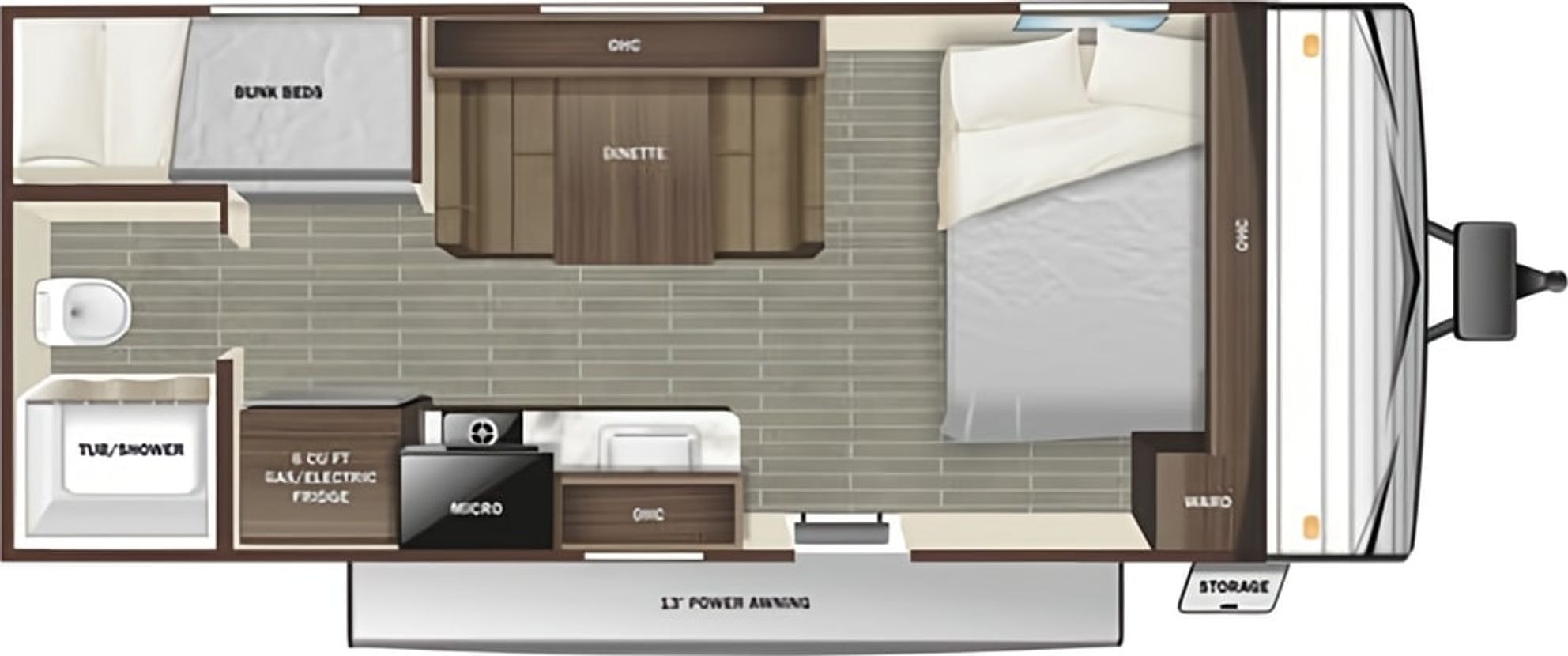 Brand New, LD's Pet Friendly Trailer, Sleeps 6