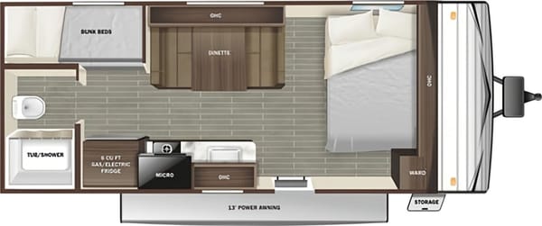 Brand New, LD's Pet Friendly Trailer, Sleeps 6