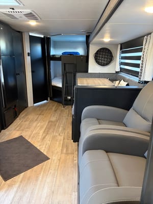 Luxury Greywolf 26DBH Travel Trailer with fireplace