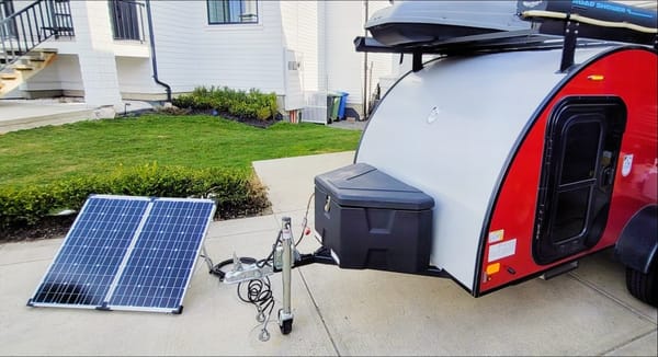 Ez-Tow Evolve Solar Outing Micro Trailer