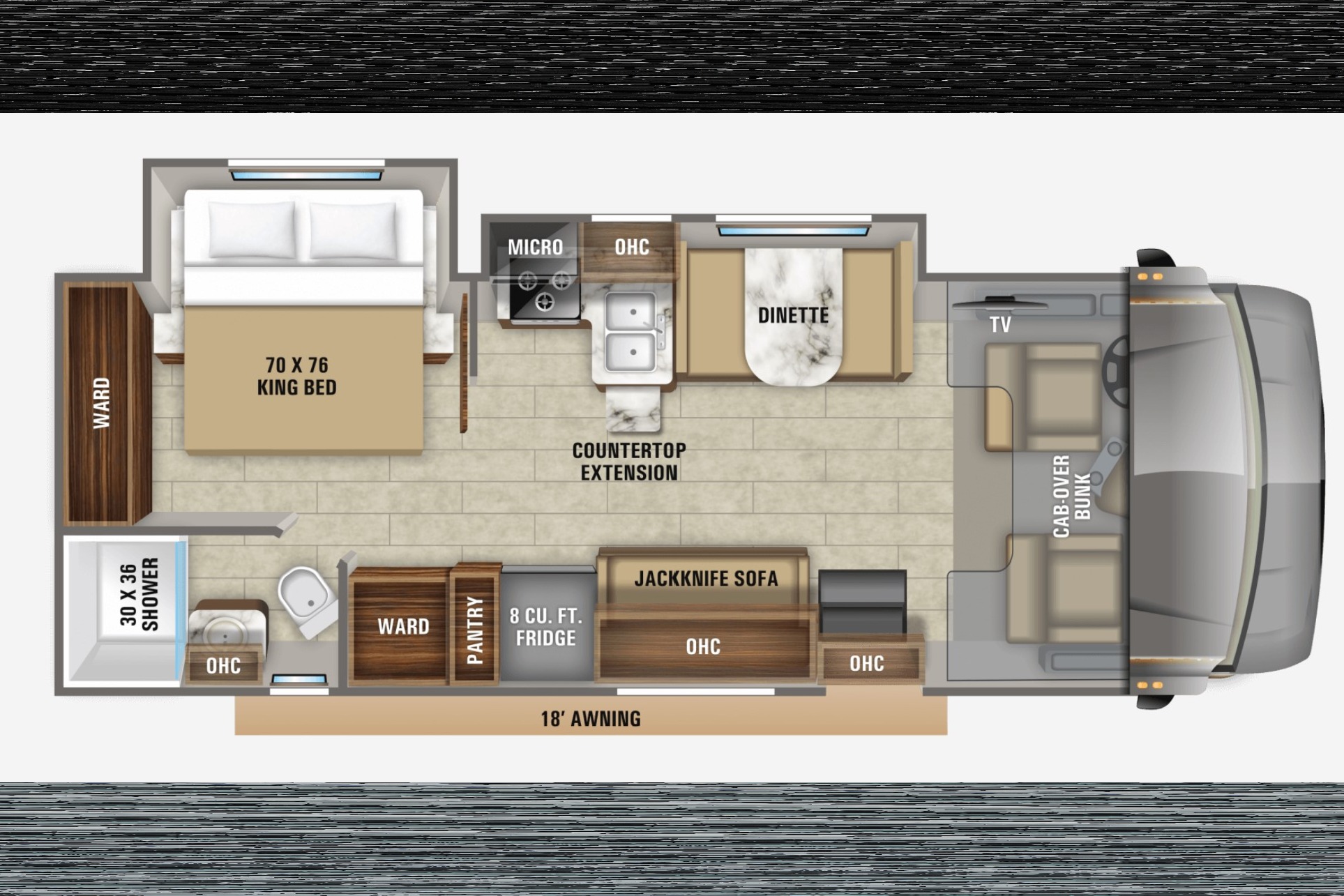Jayco Greyhawk 27U Class C - Super Clean and Easy to Drive!