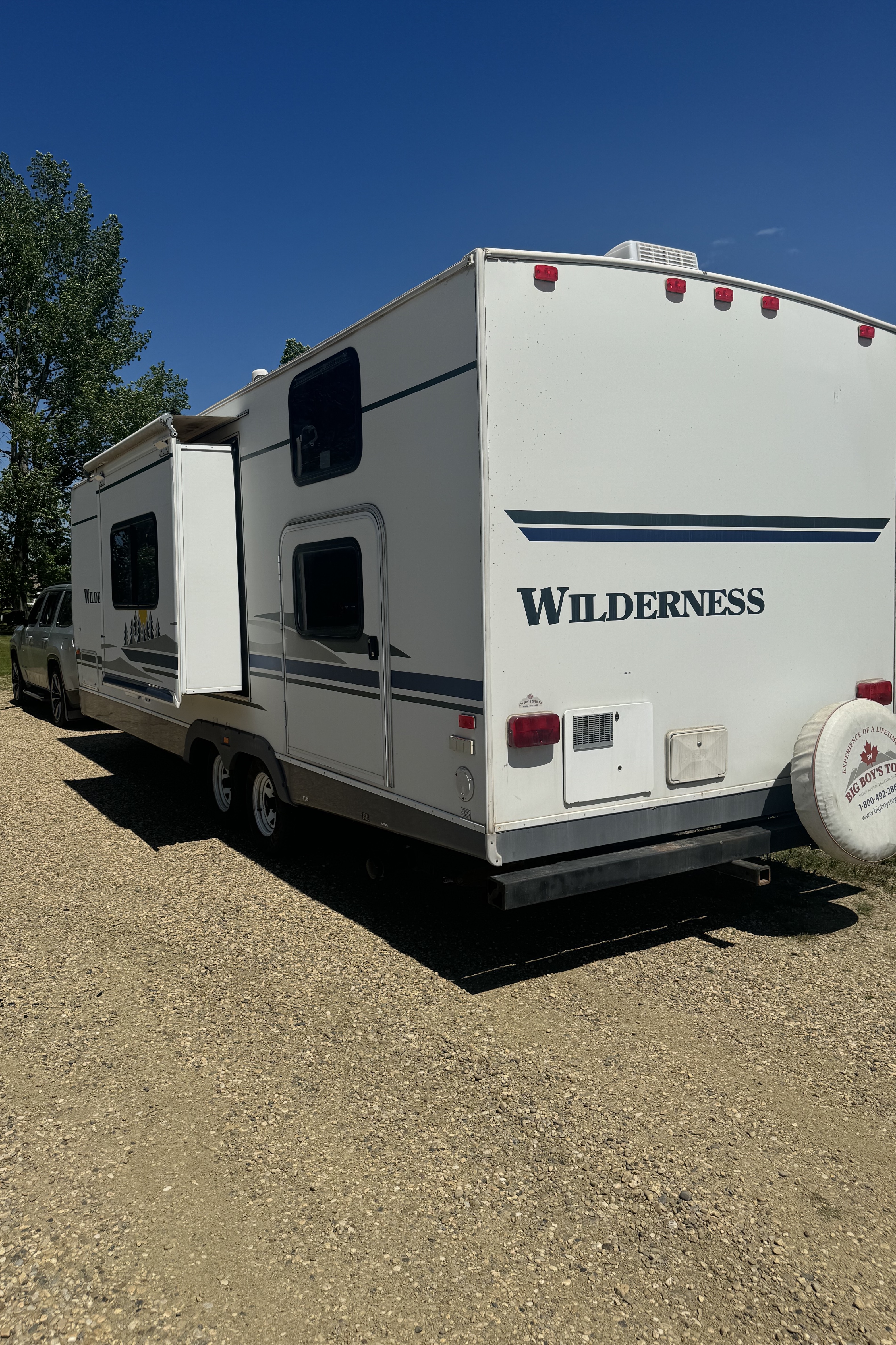 Justin's Fleetwood Wilderness Travel Trailer