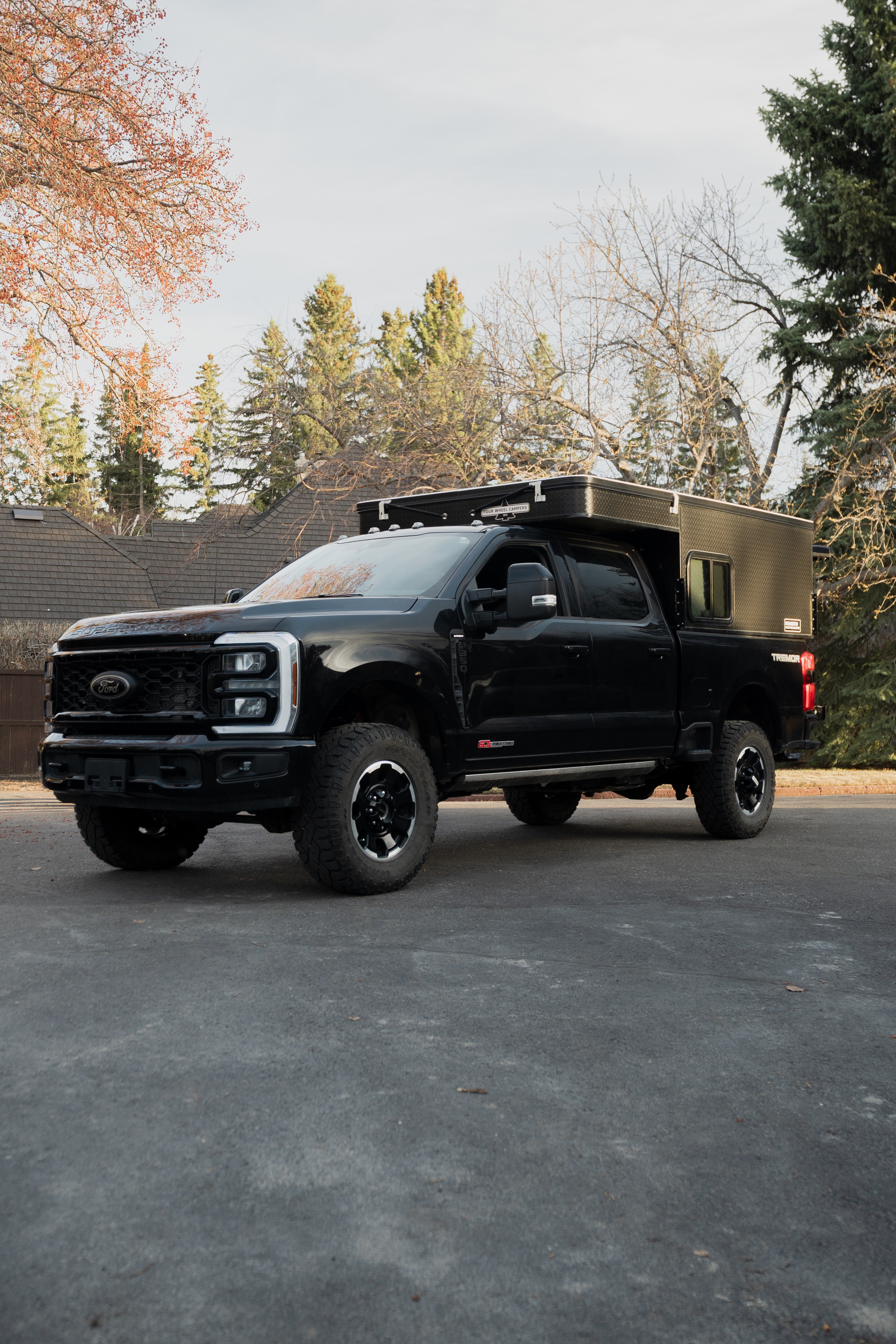 Raptor Rooftop Rentals Ford F-350 Ultimate Tremor with 4 Wheel Truck Camper
