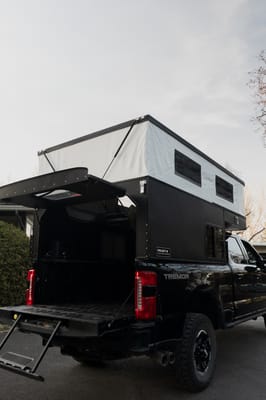 Raptor Rooftop Rentals Ford F-350 Ultimate Tremor with 4 Wheel Truck Camper
