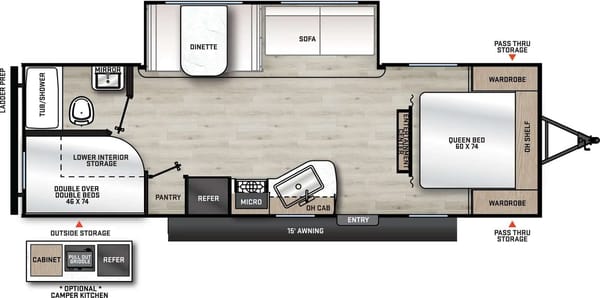 2025 Coachmen, Bunkhouse, Sleeps 8-10, $500 Deposit, Bed Linens included