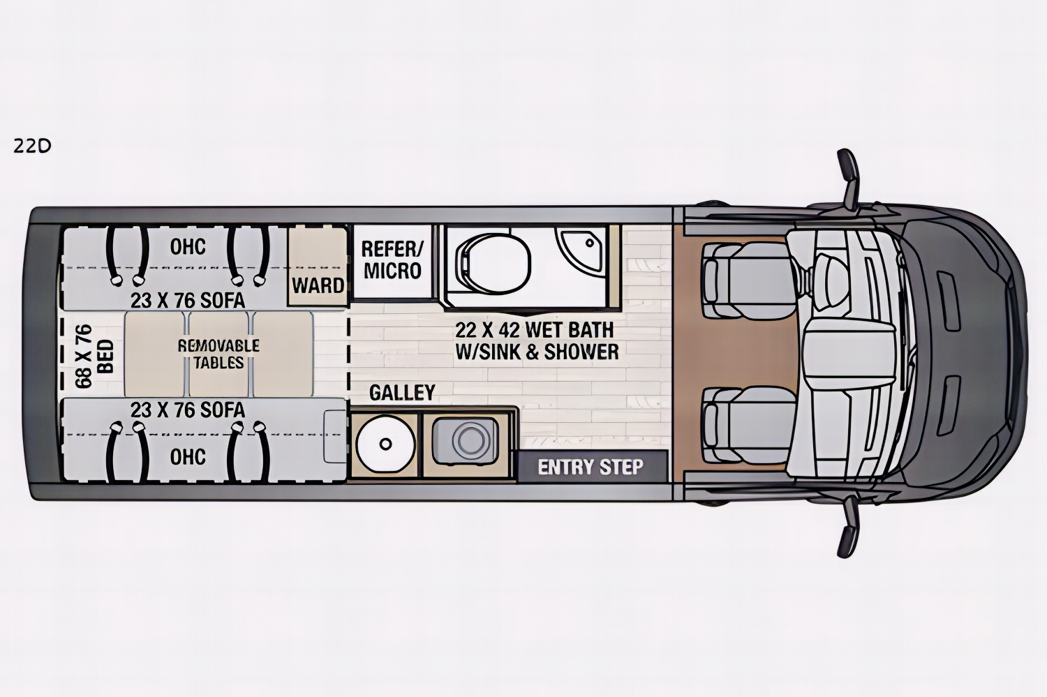 The Teton | 6 Seat belts | Luxury Van