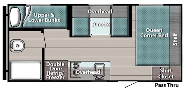 Gulf Stream -Bunk House Trailer!